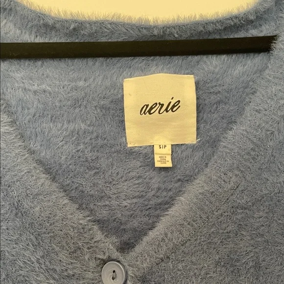 EUC! Aerie Soft Blue Women's Cardigan, Size Small - Picture 4 of 7